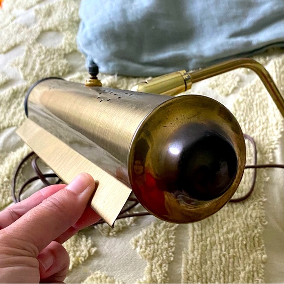 Vintage Brass Lamp - Picture 4 of 8